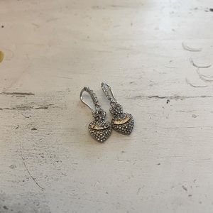 Juicy Couture Heart Dangle Earrings